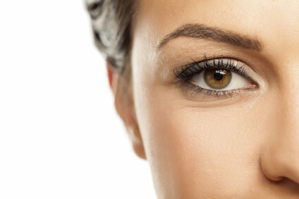contour des yeux