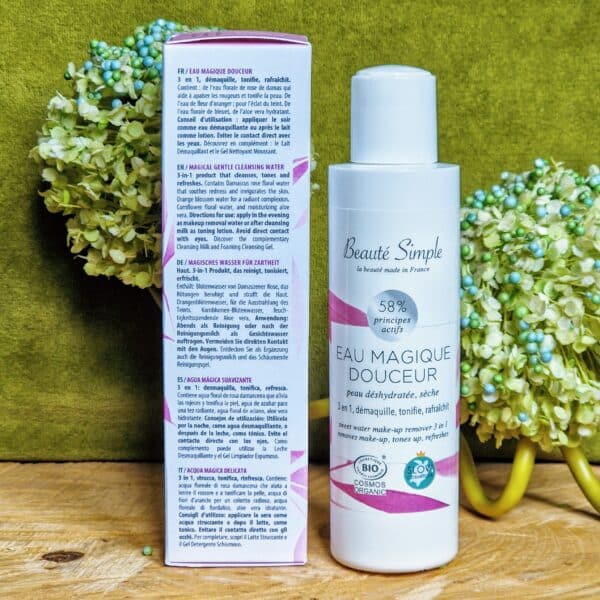 Eau magique douceur 3 en 1 peau sèche : Beauté Simple – Image 3