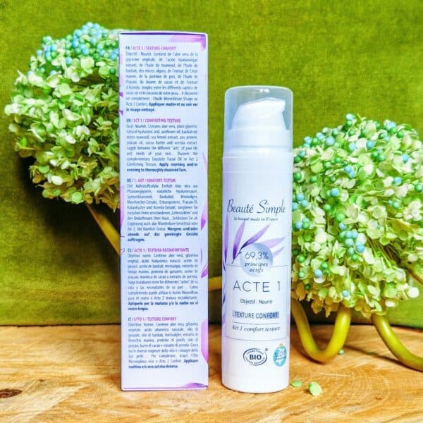 Crème anti-rides confort, 20 à 30 ans (Acte 1) : Beauté Simple – Image 3