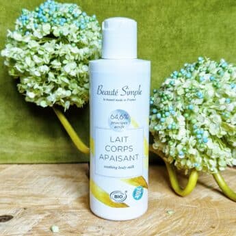 Lait corps apaisant : Beauté Simple