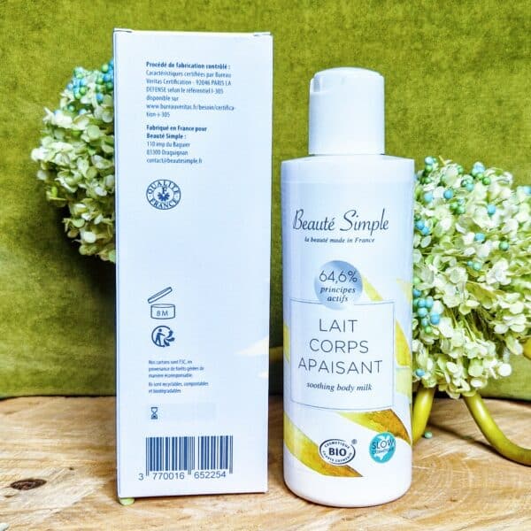 Lait corps apaisant : Beauté Simple – Image 5