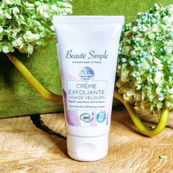Crème exfoliante visage velours : Beauté Simple
