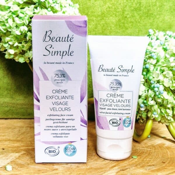 Crème exfoliante visage velours : Beauté Simple – Image 2