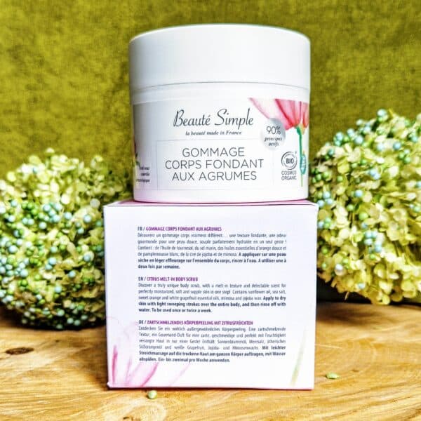 Gommage corps fondant aux agrumes : Beauté Simple – Image 4
