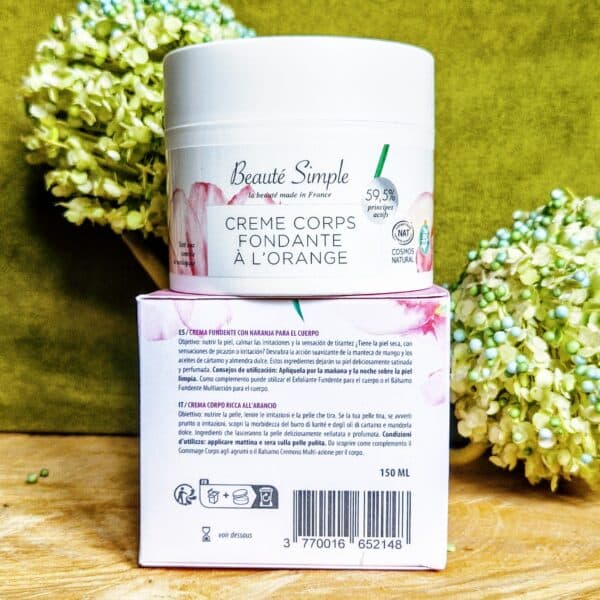 Crème corps anti irritation à l'orange : Beauté Simple – Image 5
