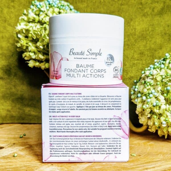 Baume corps fondant multi-actions : Beauté Simple – Image 4