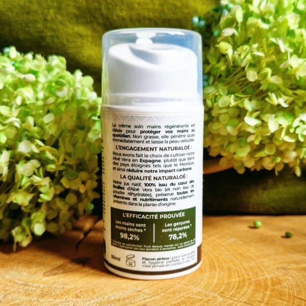 Crème soin des mains régénérante : NaturAloé – Image 2
