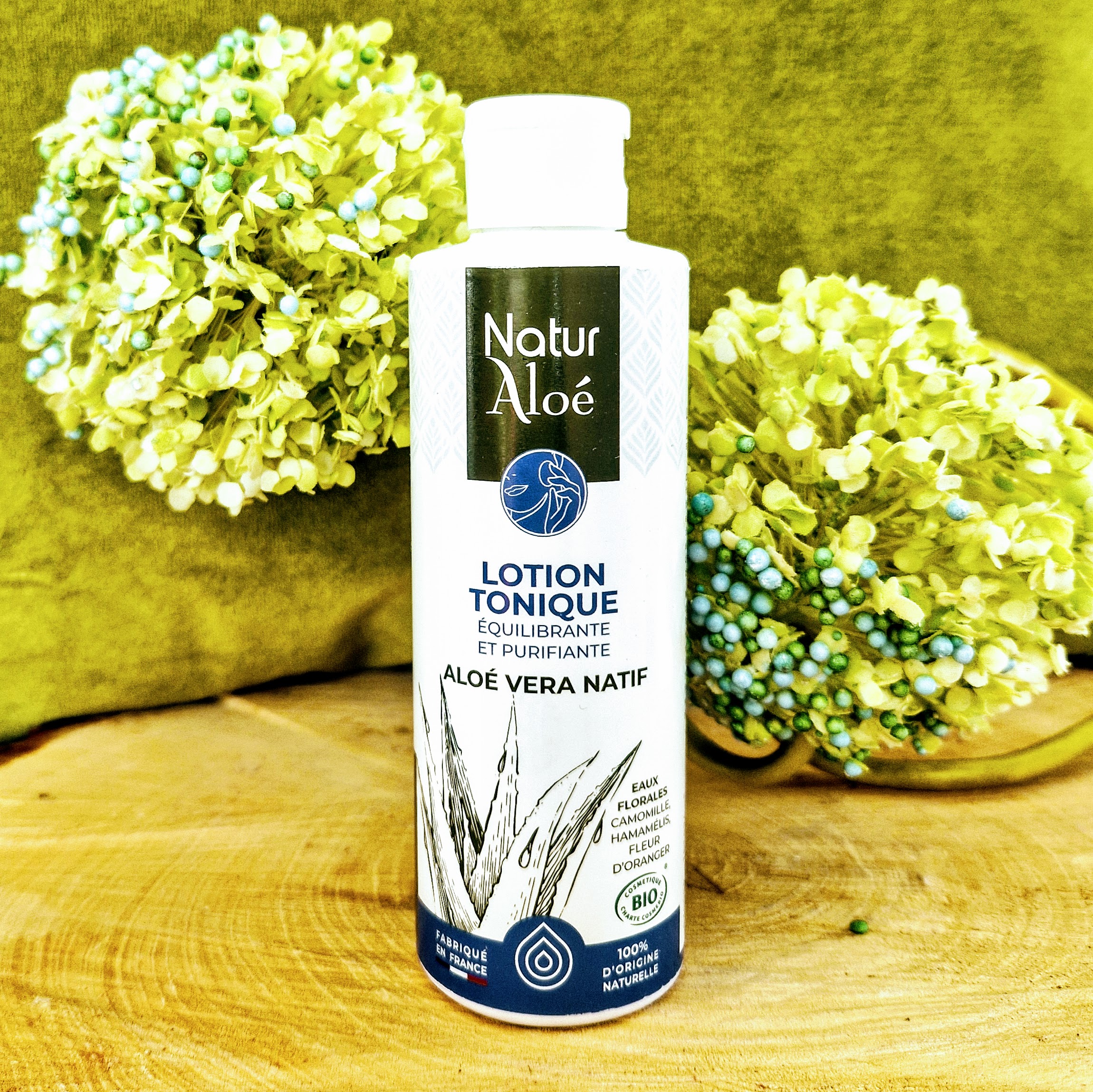 Lotion tonique hydratante peau sensible : NaturAloé