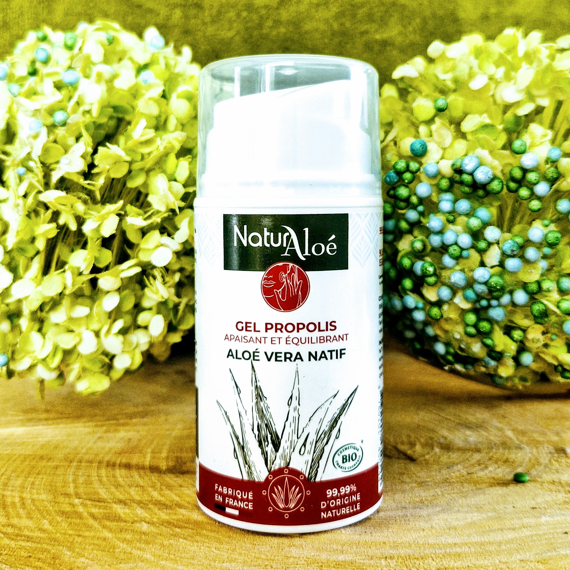 Gel purifiant propolis et aloé vera : NaturAloé