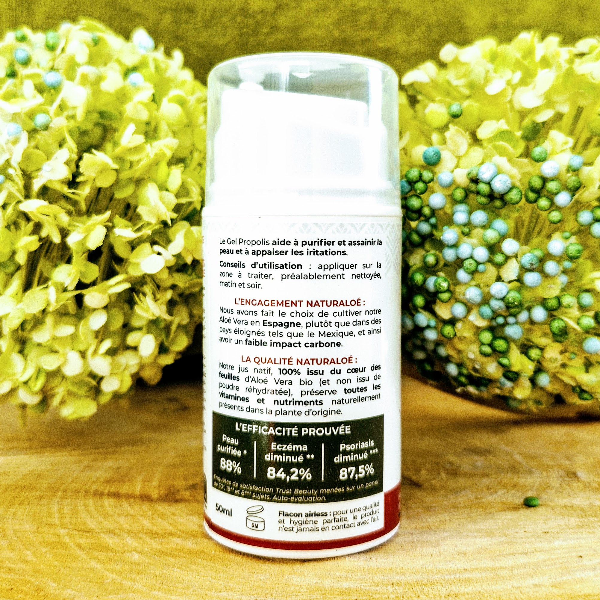 Gel purifiant propolis et aloé vera : NaturAloé – Image 2
