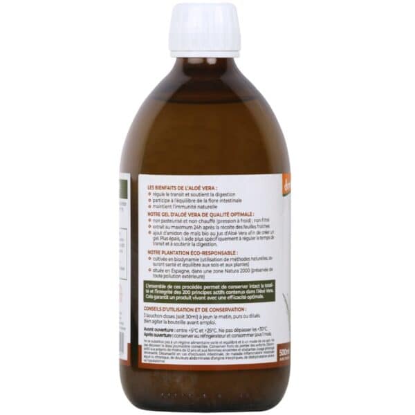 Gel frais d’aloé vera à boire : NaturAloé – Image 2