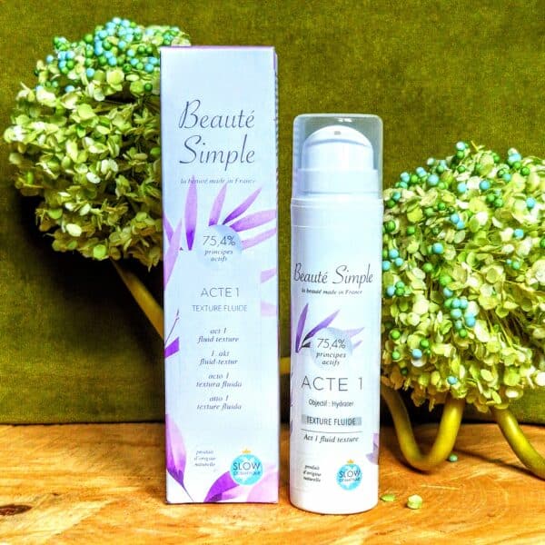 Crème fluide hydratante, 20 à 30 ans (Acte 1) : Beauté Simple – Image 2