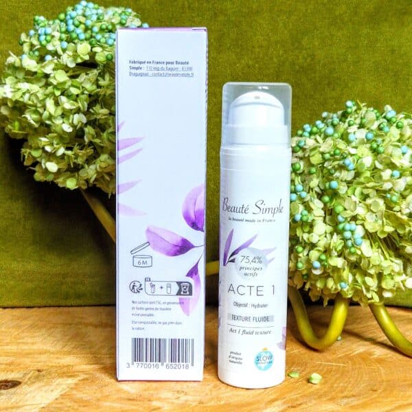 Crème fluide hydratante, 20 à 30 ans (Acte 1) : Beauté Simple – Image 5
