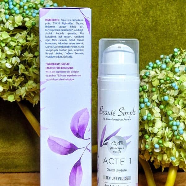Crème fluide hydratante, 20 à 30 ans (Acte 1) : Beauté Simple – Image 7