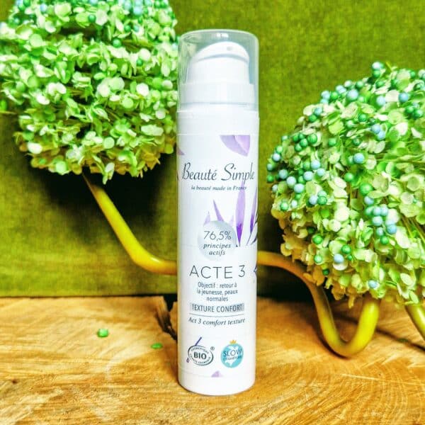 Crème anti-âge texture confort + 40 ans (Acte 3) : Beauté Simple