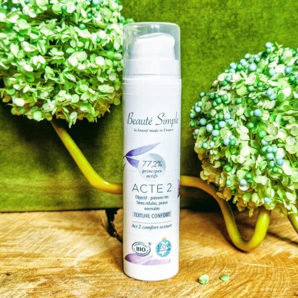 Crème anti-rides texture confort, 30 à 40 ans (Acte 2) : Beauté Simple