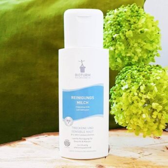 Lait nettoyant bio peau sèche et sensible
