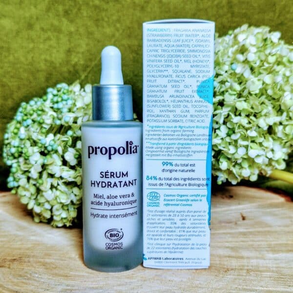 Sérum hydratant hypoallergénique peau sensible : Propolia – Image 4
