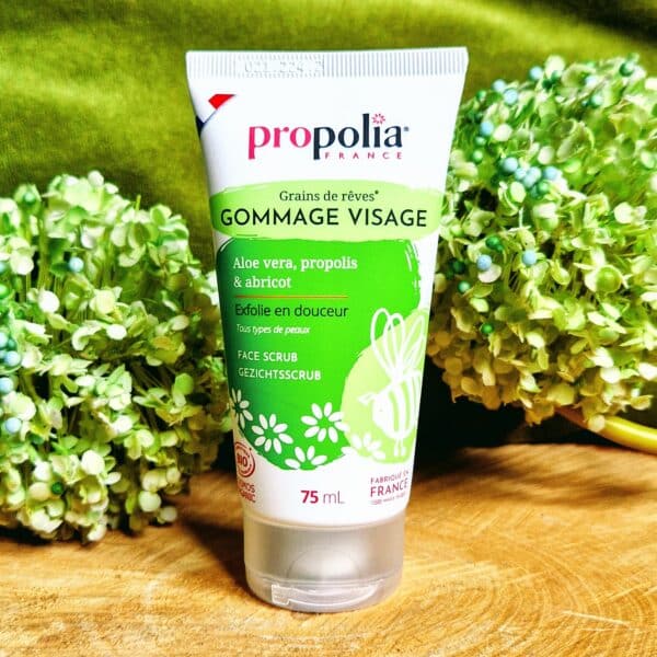 Gommage visage exfoliant : Propolia