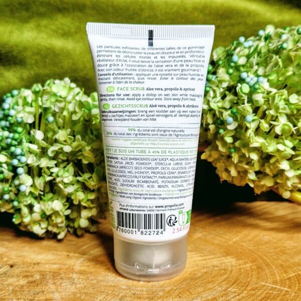 Gommage visage exfoliant : Propolia – Image 2