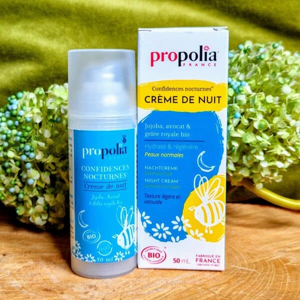 Crème de nuit antioxydante peau normale : Propolia – Image 2