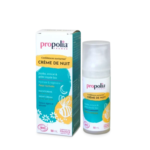 Crème de nuit antioxydante peau normale : Propolia – Image 7
