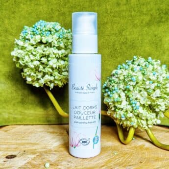 Lait corps douceur pailleté : Beauté Simple