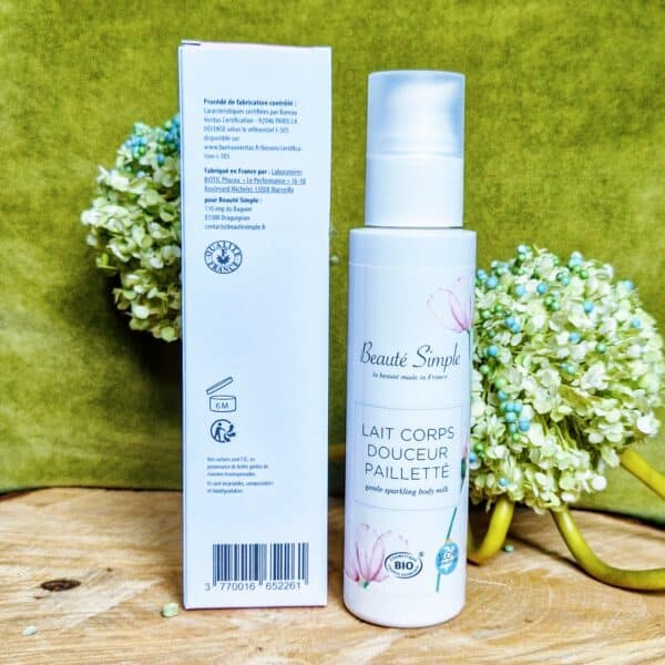 Lait corps douceur pailleté : Beauté Simple – Image 5