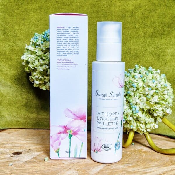 Lait corps douceur pailleté : Beauté Simple – Image 4