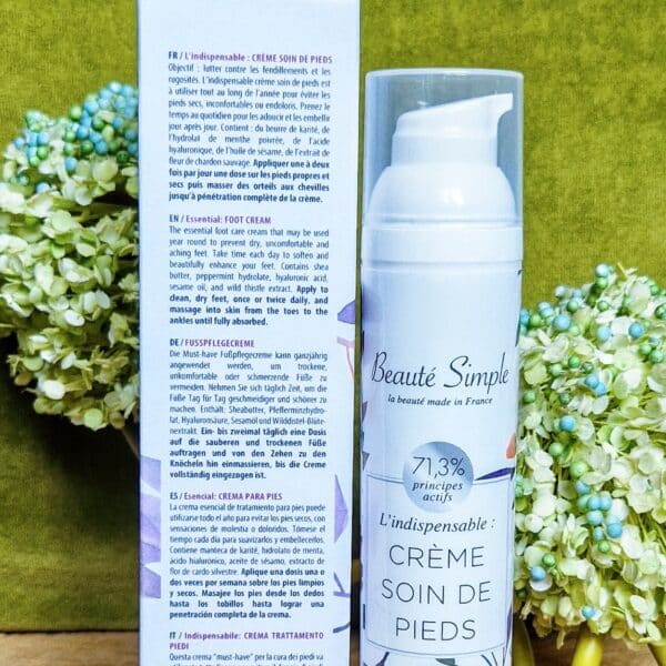 Crème protectrice et régénérante soin des pieds : Beauté Simple – Image 6