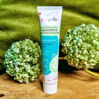 Dentifrice gencives apaisées et haleine fraîche : Propolia