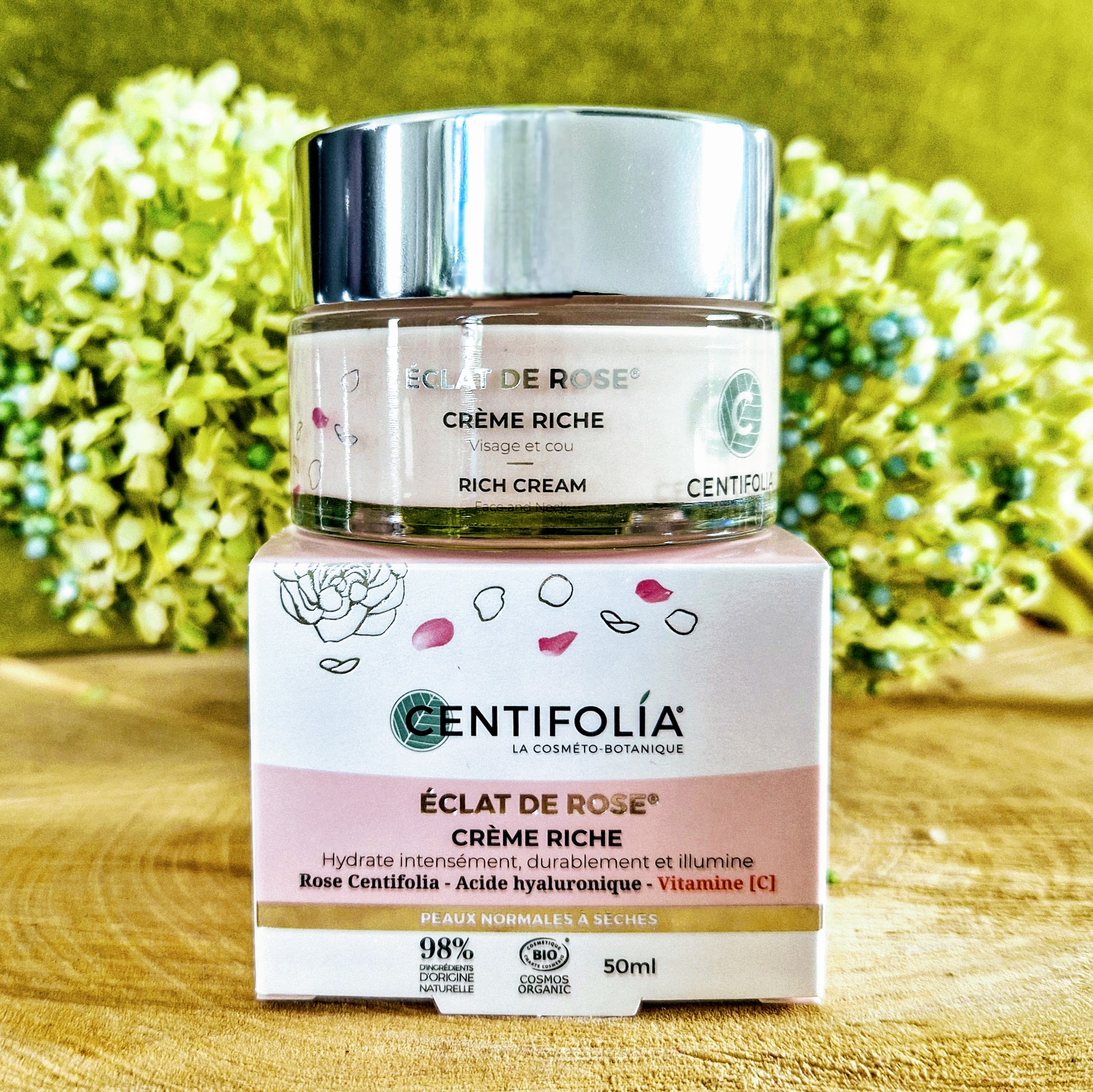 Crème riche hydratation intense : Centifolia – Image 3