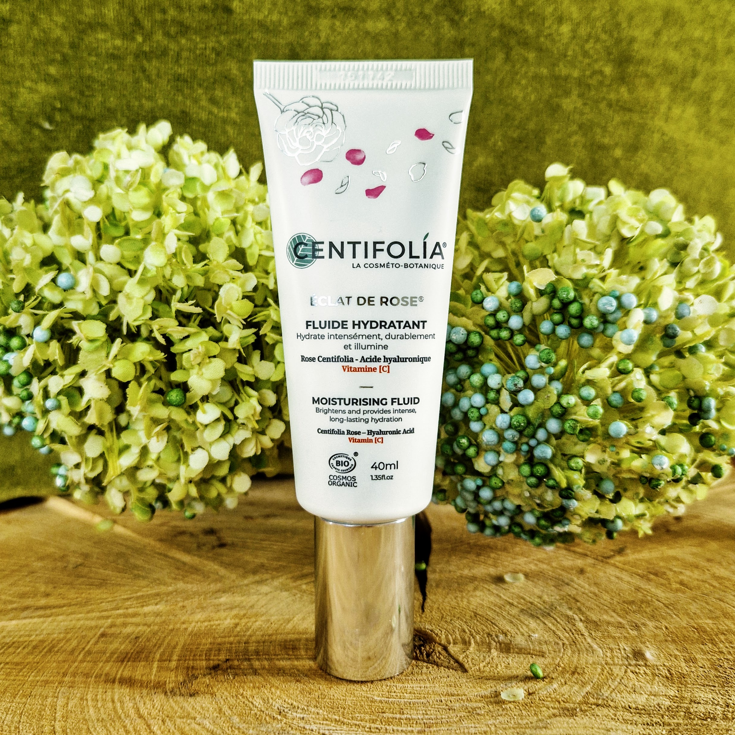 Fluide léger hydratation intense : Centifolia