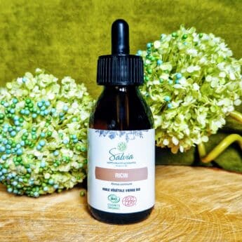 Huile de ricin bio : Salvia Nutrition