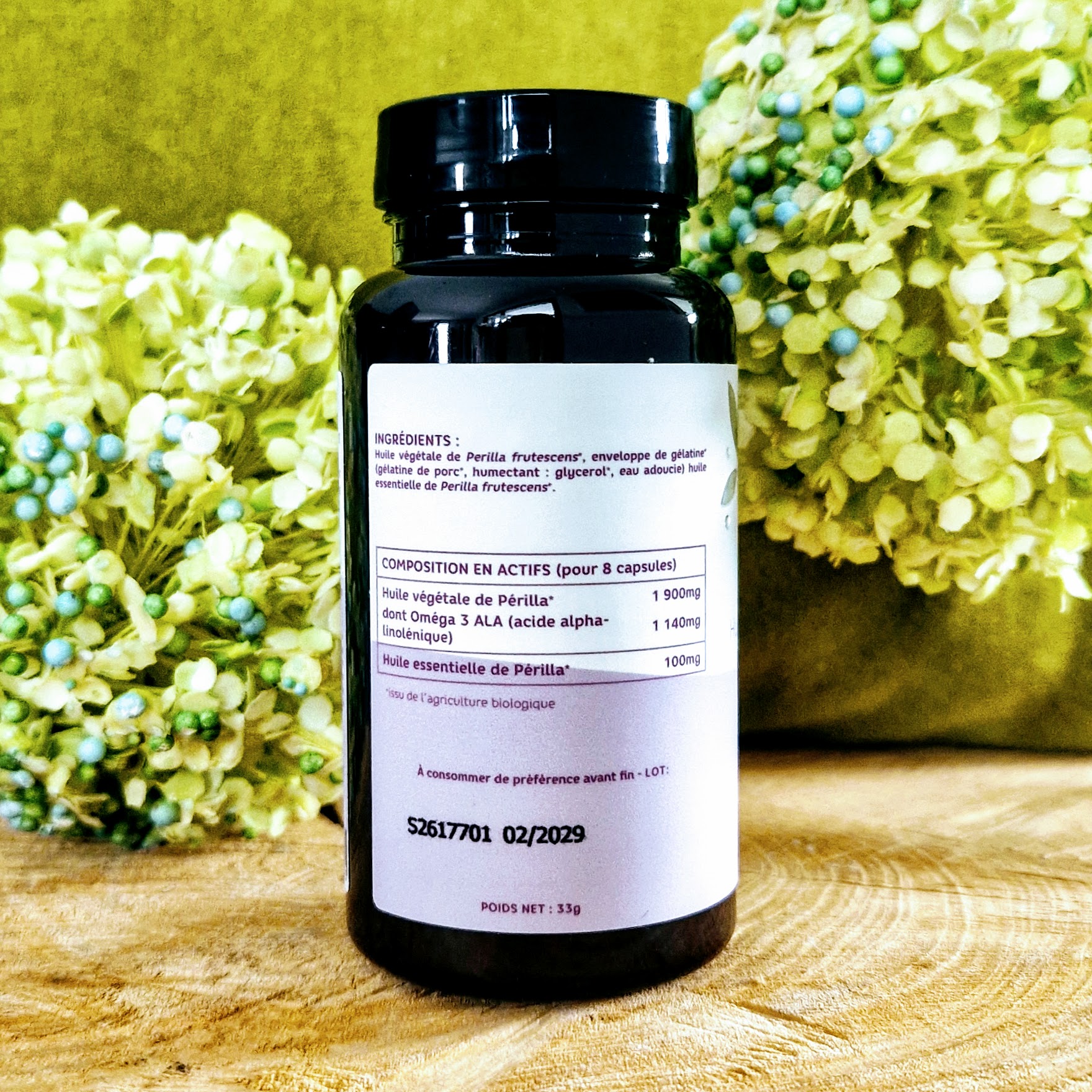 Huile complète de Périlla : Salvia Nutrition – Image 3