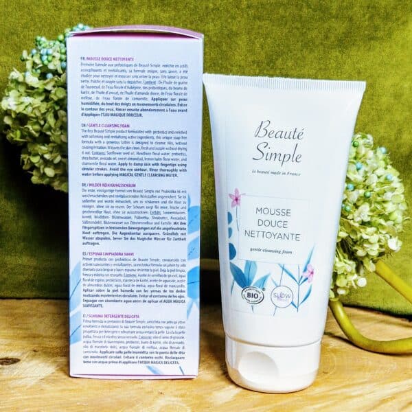 Mousse douce nettoyante visage : Beauté Simple – Image 3