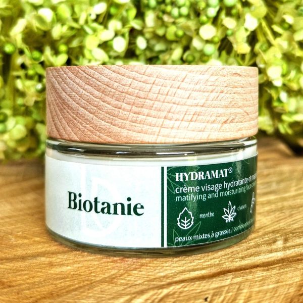 Crème Hydramat peaux mixtes à grasses : Biotanie