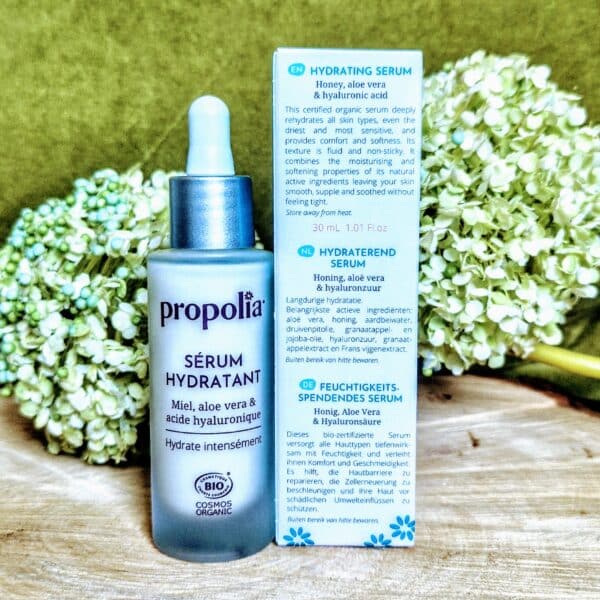 Sérum hydratant hypoallergénique peau sensible : Propolia – Image 3