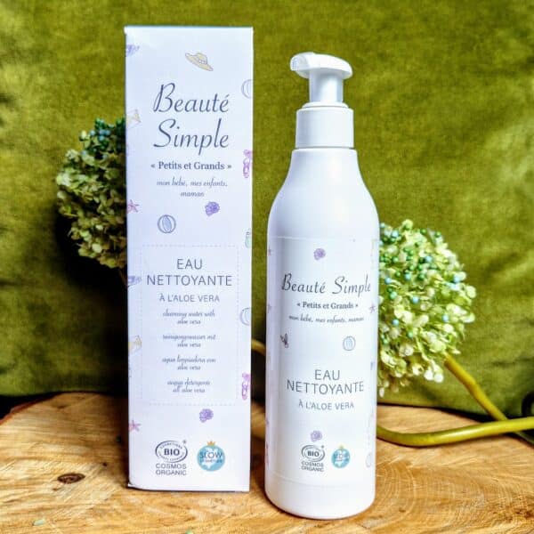 Eau nettoyante à l'aloé vera visage et corps "Petits et Grands" : Beauté Simple – Image 2
