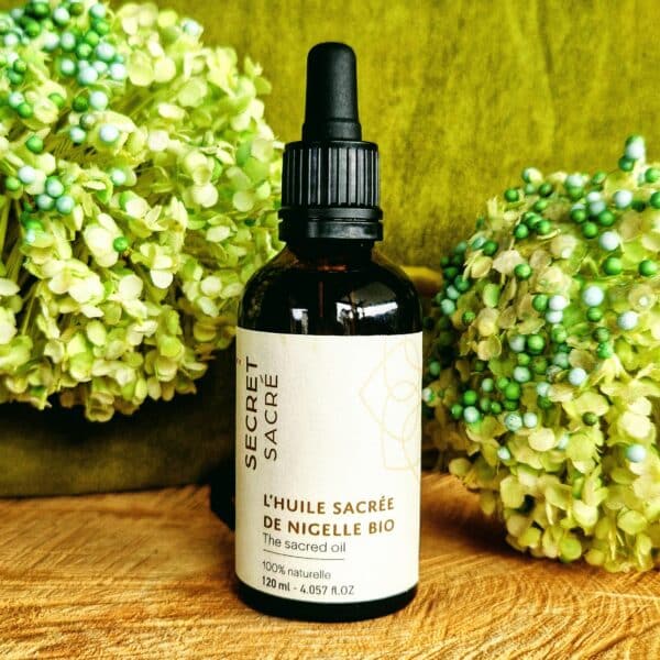 Huile de nigelle bio réparatrice multi vertus : Secret Sacré