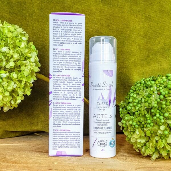Crème anti-rides fluide + 40 ans (Acte 3) : Beauté Simple – Image 3