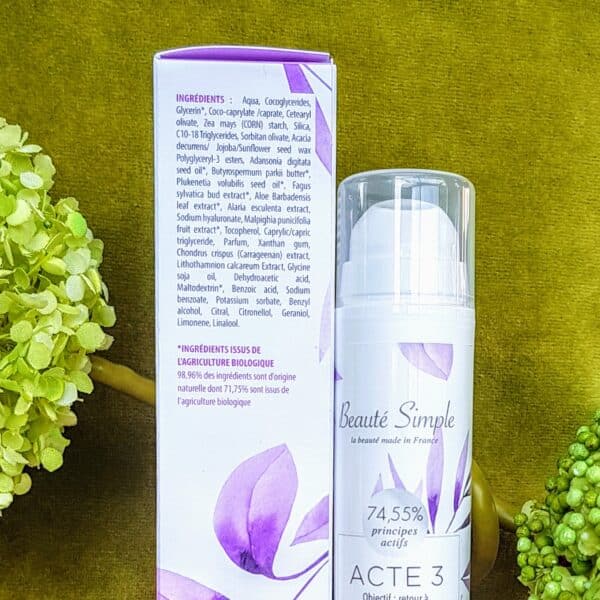 Crème anti-rides fluide + 40 ans (Acte 3) : Beauté Simple – Image 5