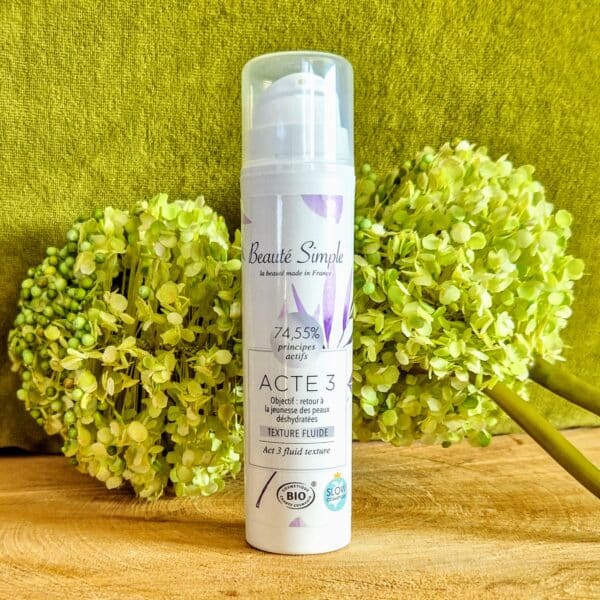 Crème anti-rides fluide + 40 ans (Acte 3) : Beauté Simple