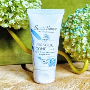 Masque visage confort éclat du teint : Beauté Simple