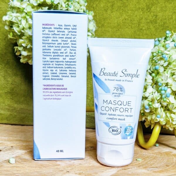 Masque visage confort éclat du teint : Beauté Simple – Image 4