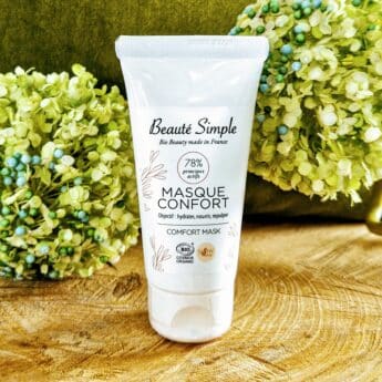 Masque visage confort éclat du teint : Beauté Simple