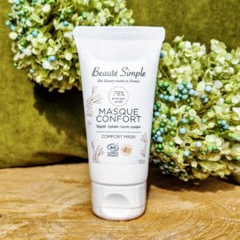 Masque visage confort éclat du teint : Beauté Simple