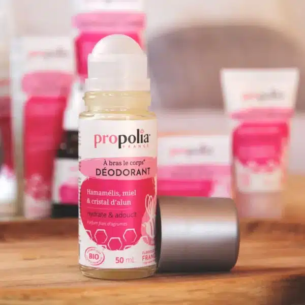 Déodorant bille bio - Miel, Hamamélis & Cristal d'alun : Propolia – Image 2