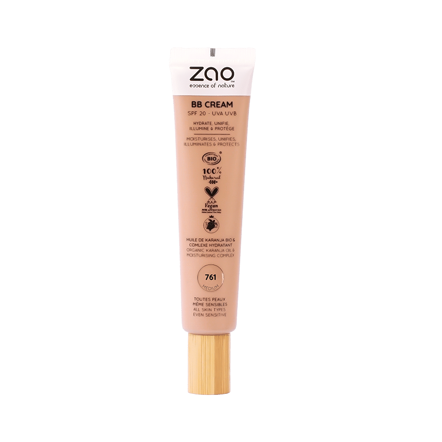 BB crème bio et vegan SPF 20 teint médium N°761