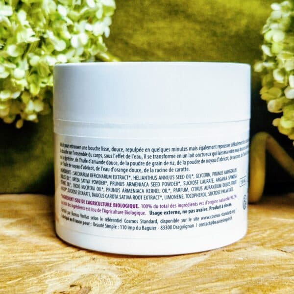 Gommage fondant gourmand triple action : Beauté Simple – Image 3